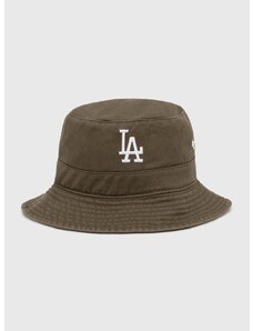 Bombažni klobuk 47 brand MLB Los Angeles Dodgers zelena barva