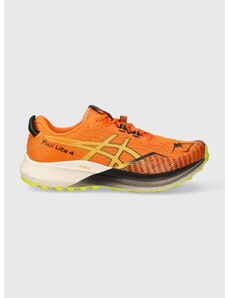 Tekaški čevlji Asics Fuji Lite 4 oranžna barva