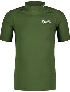 Nordblanc Zelena otroška majica z uv zaščito COOLKID
