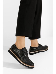 Zapatos Oxford čevlji Casilas V5 črna