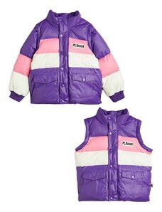Otroška jakna Mini Rodini vijolična barva