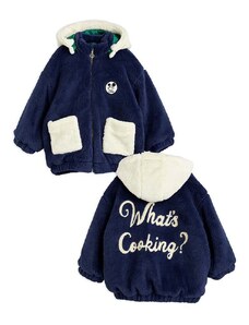 Otroška jakna Mini Rodini mornarsko modra barva