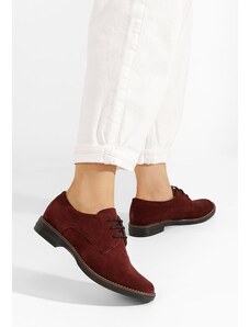 Zapatos Oxford čevlji Otivera V2 Vinsko rdeča