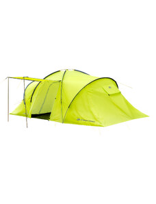 Large tent for 4 people ALPINE PRO OUTERE lime green