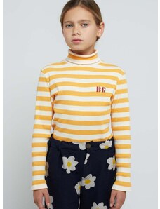 Otroška dolga majica Bobo Choses rumena barva