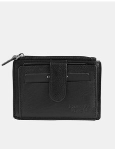 Tošn Moška denarnica Leonardo Verrelli Single črna