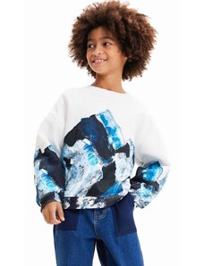 Otroški bombažen pulover Desigual