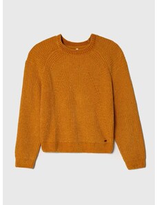 Otroški pulover Pepe Jeans oranžna barva