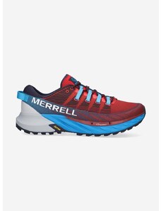 Tekaški čevlji Merrell rdeča barva