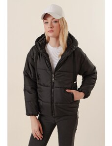 Bigdart 5117 Puhasta jakna s kapuco - črna