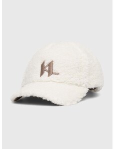 Kapa s šiltom Karl Lagerfeld bela barva
