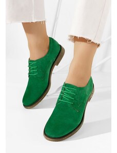 Zapatos Oxford čevlji Doresa Zelena