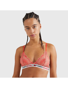 Tommy Hilfiger Tommy Jeans ID Lace Unlined Triangle Bright Vermillion