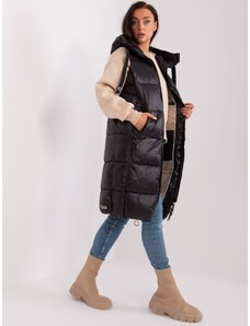 Fashionhunters Women's black insulated vest SUBLEVEL