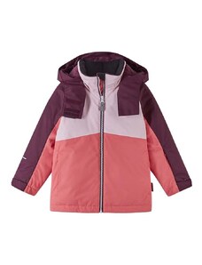 Otroška jakna Reima Salla roza barva