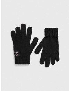 Otroške rokavice United Colors of Benetton črna barva