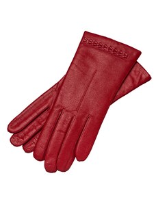 1861 Glove manufactory Ferrara Dark Red Leather Gloves