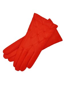 1861 Glove manufactory Firenze Red Leather Gloves