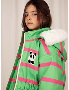 Otroška jakna Mini Rodini zelena barva