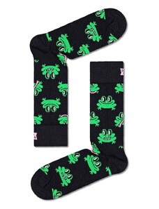 Nogavice Happy Socks Frog Sock črna barva