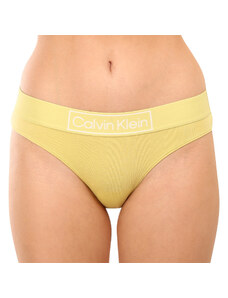 Ženske hlačke Calvin Klein rumena (QF6775E-9LD) XS