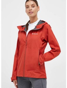 Vodoodporna jakna Montane Spirit Lite ženska, rdeča barva