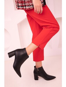 Soho Women's Black Boots & Booties 17645