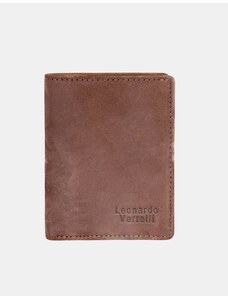 Tošn Moška denarnica Leonardo Verrelli Bob rjava