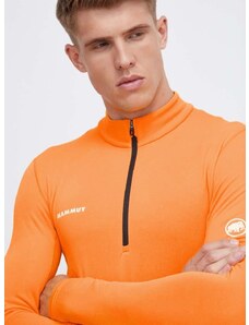 Športni pulover Mammut Aenergy ML Half Zip oranžna barva