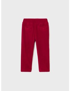 Otroške hlače Mayoral rdeča barva