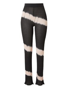 ABOUT YOU x Toni Garrn Hlače 'Rebecca' rosé / črna