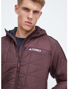 Športna jakna adidas TERREX Multi bordo barva