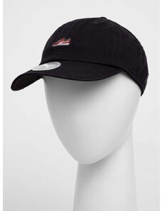 Bombažna bejzbolska kapa Puma črna barva
