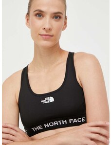 Športni modrček The North Face Tech črna barva