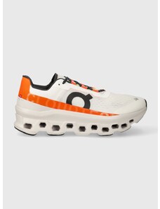 Tekaški čevlji On-running Cloudmonster bela barva