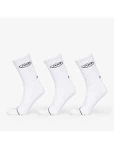 Footshop Basic But Not Basic Socks 3-Pack White