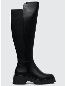 Elegantni škornji Steve Madden Callback ženski, črna barva, SM11002218