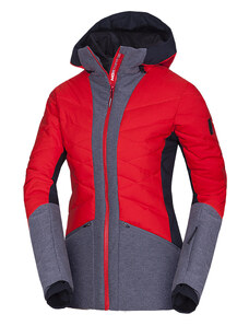 Northfinder Ženska izolacijska smučarska jakna BRANDY BU-6045SNW redgrey