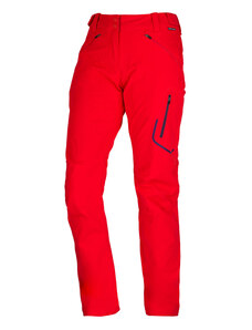 Northfinder Ženske elastične vodoodbojne hlače NO-4841OR LAUREL red