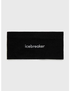 Naglavni trak Icebreaker Oasis črna barva