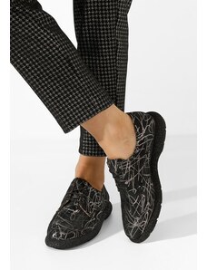 Zapatos Oxford čevlji Karysa V4 črna
