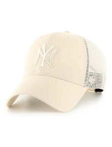 Kapa s šiltom 47 brand MLB New York Yankees bež barva