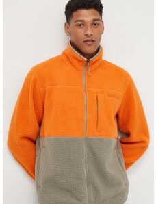 Športni pulover Marmot Aros Fleece moški, oranžna barva