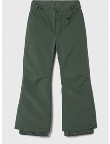 Otroške smučarske hlače Roxy BACKYARD G PT SNPT zelena barva