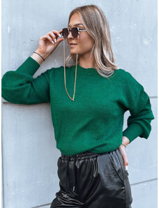 EMERALD Green Oversize Womens Sweater Dstreet