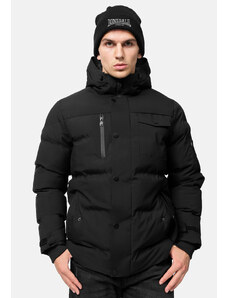 Lonsdale Moška zimska jakna s kapuco se redno prilega