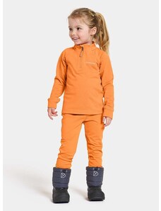 Otroška trenirka Didriksons JADIS KIDS SET oranžna barva