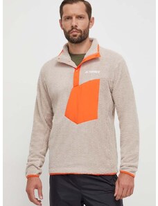 Športni pulover adidas TERREX bež barva