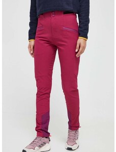 Outdooor hlače Viking Expander vijolična barva