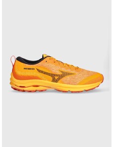 Tekaški čevlji Mizuno Wave Rider GTX oranžna barva